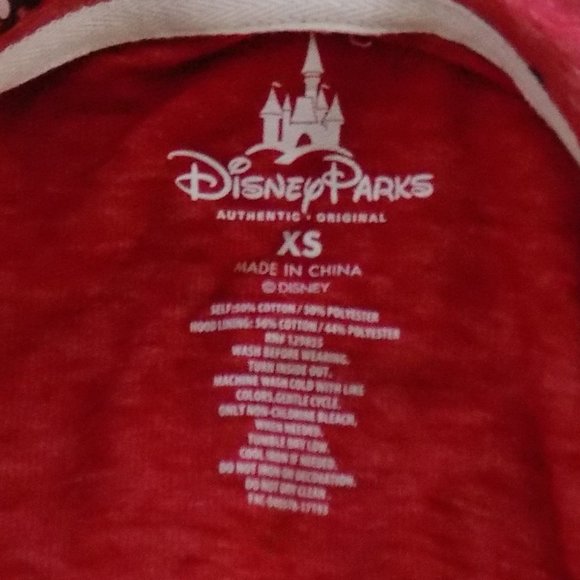 Disney Mickey Mouse Long Sleeve Hooded Tee Size XS - Picture 5 of 6